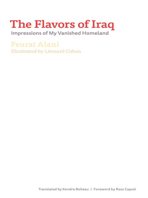 Title details for The Flavors of Iraq by Feurat Alani - Available